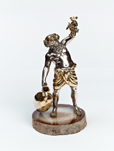 Серебряная статуэтка "Бахус"