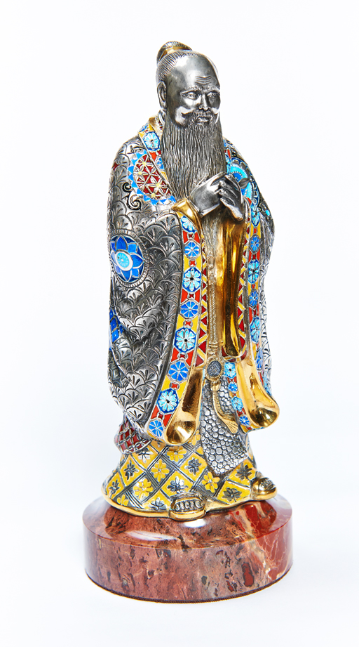 Подарочная статуэтка "Конфуций" (Эмаль)
