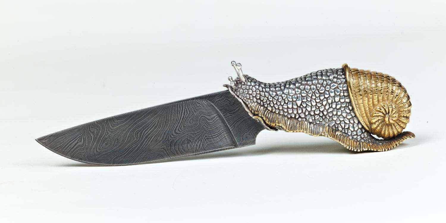 Подарочный нож "Улитка" 