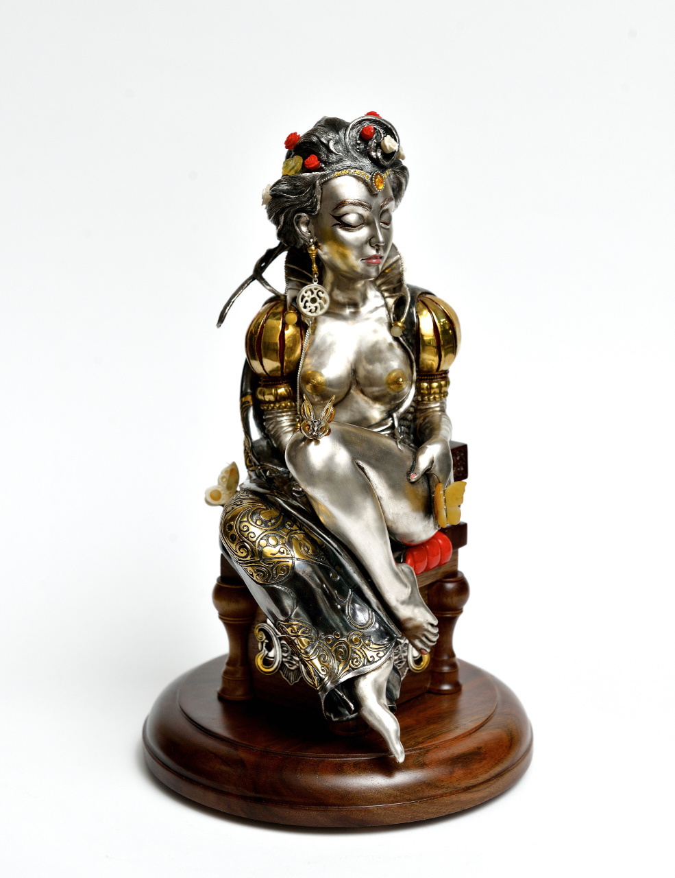 Серебряная статуэтка "Принцесса снов"