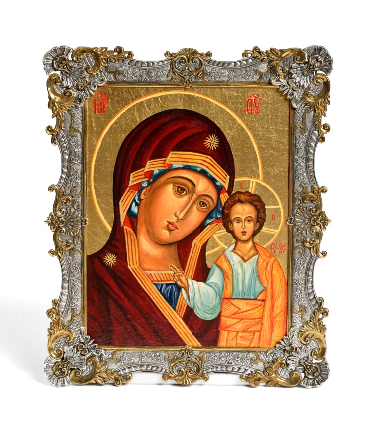 Подарочная икона "Казанская Божья Матерь"