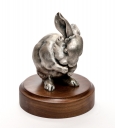 Фото - Серебряная статуэтка "Кролик"