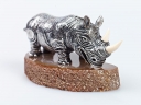 Фото - Серебряная статуэтка "Носорог"