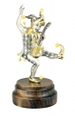 Фото - Серебряная статуэтка с янтарём "Король шутов"